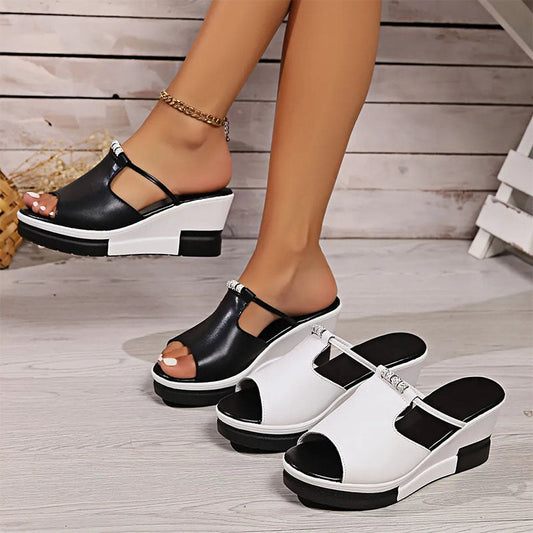 【EU 36-40】👡Puha bőr sarokszandál