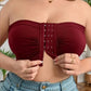 🔥👚Plus Size Pántnélküli Elülső Csatos Légáteresztő Melltartó