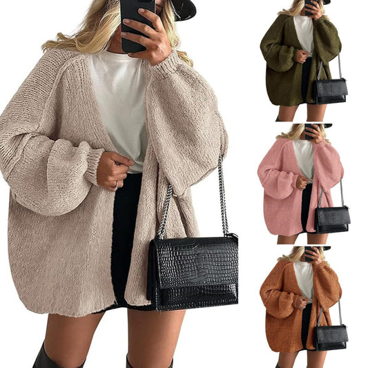 Női oversize kötött kardigán
