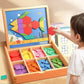 🎁 Mágneses mintákkal ellátott fa puzzle készlet 🧠🧩