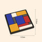 Kreatív geometriai blokk puzzle játék
