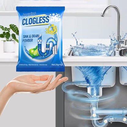 🧼✨Konyhai lefolyótisztító por – természetes enzimformulájával azonnal feloldja a zsírt és a lerakódásokat 🚰💨
