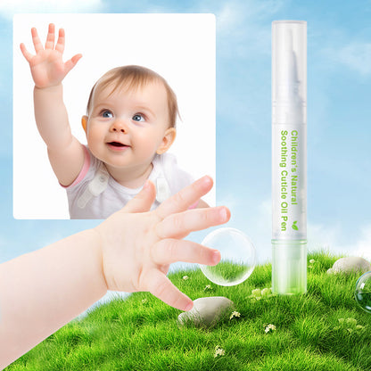 🍃Naturalny kojący olejek do skórek dla dzieci