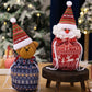 🎄💕🎉Karácsonyi kötött babás ajándékzsákok