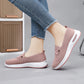 🔥 50% KEDVEZMÉNY 🔥 Női könnyű, légáteresztő slip-on alkalmi cipő (EU 39-43) ☁️