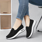 🔥 50% KEDVEZMÉNY 🔥 Női könnyű, légáteresztő slip-on alkalmi cipő (EU 39-43) ☁️