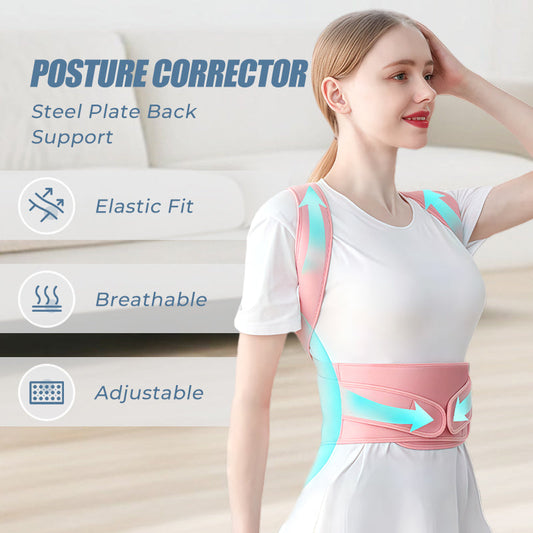 🧘‍♂️ Acéllemez Támasztó Pótgerenda a Helyes Testtartásért 💪📏