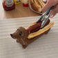 Dekoratív tacskó tálca hot dogokhoz
