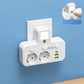 Okos tápkábeles kiegészítő USB-portokkal (EU dugó)
