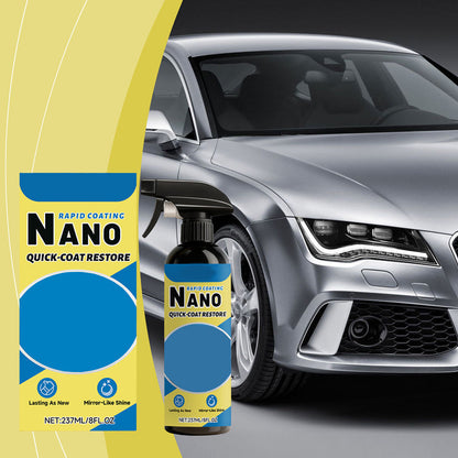 Autó nano bevonat spray - Gyors helyreállítás és tükörfényes ragyogás