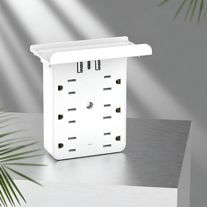 Kompakt többcsatlakozós elosztó USB-vel