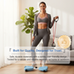 🏠💪 Derékforgató mágneses masszázssal –🛡️ Zsírégető, csendes működés, otthoni edzés – Utánvét 💆‍♀️