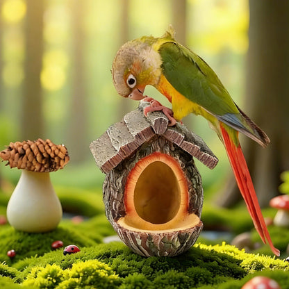 🌲🐦Kültéri madáretető kerti dekorációhoz