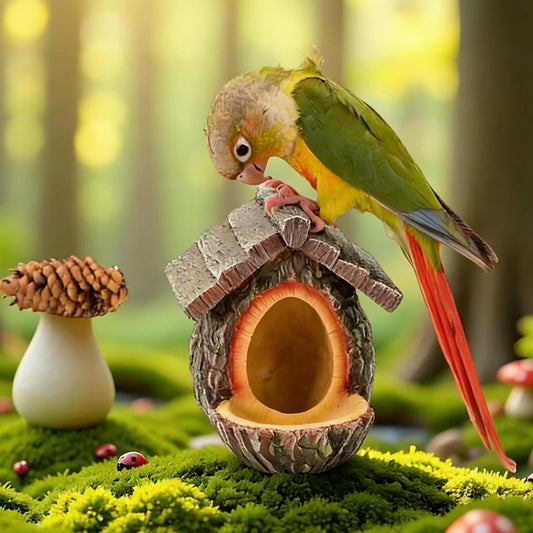 🌲🐦Kültéri madáretető kerti dekorációhoz