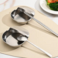 Kiváló minőségű rozsdamentes acél – ellenáll a rozsdának és a korróziónak, biztonságos érintkezés az ételekkel – Rozsdamentes acél kanáltartó – Utánvéttel! 🍽️