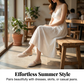 Elegáns, légáteresztő hálós Mary Jane Flats