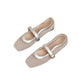 Elegáns, légáteresztő hálós Mary Jane Flats