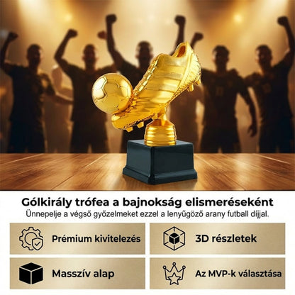 Gólkirály trófea a bajnokság elismeréseként