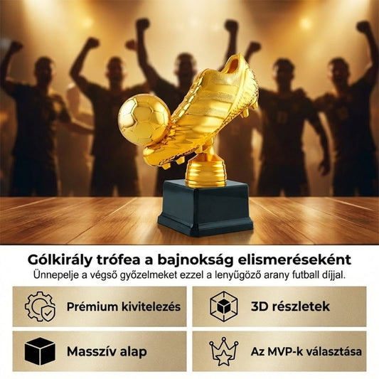 Gólkirály trófea a bajnokság elismeréseként