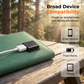 ⛺✨ Hordozható napelem USB-töltővel | Összecsukható, időjárásálló, kempingezéshez ☀️
