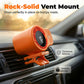🚗 Hordozható autóventilátor LED kijelzővel | 100 sebesség, 360° forgatható, csatolható 💨✨