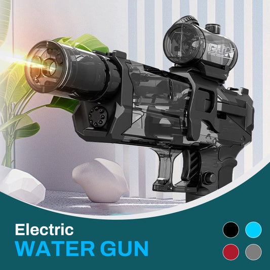 ⚡ Elektromos vízipisztoly – automatikus lövés, nincs szükség pumpálásra, csak célozz és lőj! 🔫💦