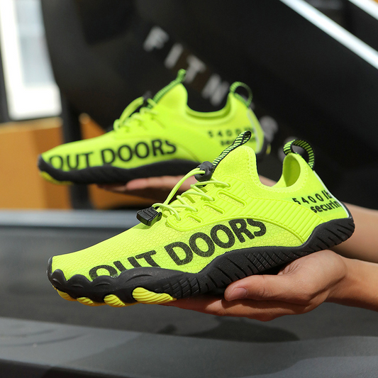 🌊👟Uniszex könnyű gyorsan száradó sportcipők –☁️ Vízleeresztő nyílások, csúszásgátló gumitalp 🛡️