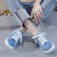 💐Női farmer anyagú slip-on papucs – kényelmes talp és laza stílus (EU 36-43) 👟☀️