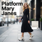 👡☁️ Légáteresztő szövetből készült Mary Jane cipő –✨ Női vastag talpú cipő | Puha talp, utánvéttel 💪