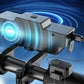 🚲 Újratölthető, 28 LED-es kerékpárlámpa dudával | 3 üzemmód, USB-C, vízálló
