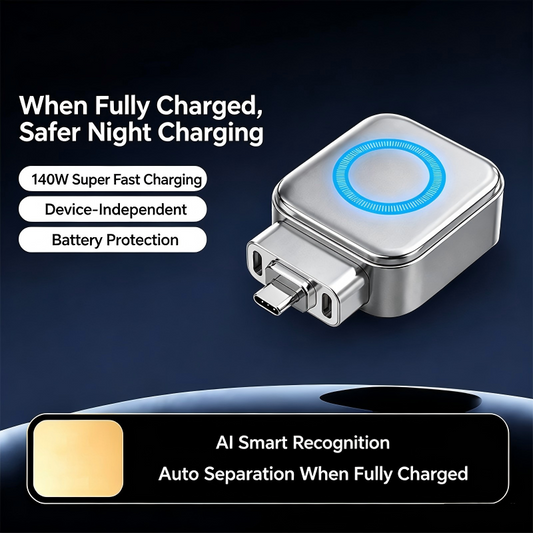 🛡️🔋 Okos Gyorstöltő Adapter: Automatikus Kikapcsolás és Akkumulátor Védelem ⚡