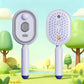 🧼💆‍♀️ Masszírozza és táplálja fejbőrét – Elektromos permetező és masszírozó hajkefe kibogozó sörtékkel 💧✨