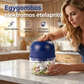 🧄🍽️ Kompakt elektromos fokhagyma- és zöldségaprító –💖 Egy gombnyomásos működés 📏