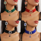 💎👑 qLuxus kristály choker és fülbevaló szett ✨