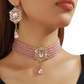 💎👑 qLuxus kristály choker és fülbevaló szett ✨