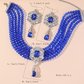 💎👑 qLuxus kristály choker és fülbevaló szett ✨