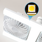 📢 ⏰ Modern 2 az 1-ben LED mennyezeti ventilátor lámpával 🌬️