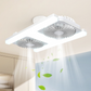📢 ⏰ Modern 2 az 1-ben LED mennyezeti ventilátor lámpával 🌬️