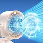 🌬️🔋 Egész napos, vezeték nélküli csíptetős ventilátor 5 fokozattal és éjjeli fénnyel 💡