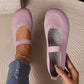 👟🌬️ Női, légáteresztő, kötött anyagú, lapos talpú cipő – még hosszú séták során sem fárasztja a lábat – utánvéttel fizethető ✅