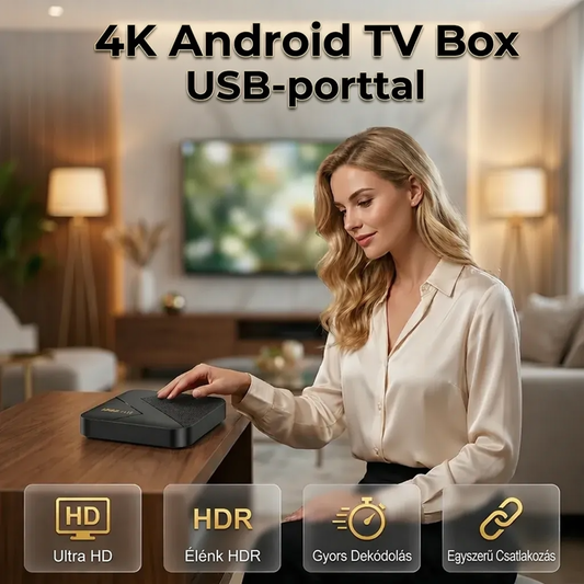 📺✨ M98-M5 HD TV BOX hálózati médialejátszó –🎧 Vidd haza a 4K moziélményt és a végtelen szórakozást egyetlen eszközzel 🏡