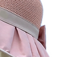 Breathable Knit Crown Sun Hat & Bow Detail
