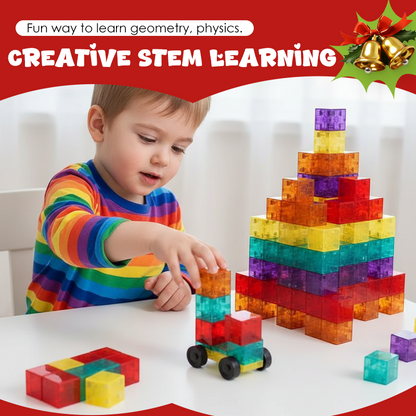 🧠✨ Gyermek mágneses építőjáték – Végtelen kreativitás, biztonságos játék és a térbeli gondolkodás fejlesztése 🧲🏰
