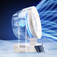💡🍃 Csendes asztali ventilátor okos LED kijelzővel ✨