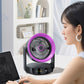 💡🍃 Csendes asztali ventilátor okos LED kijelzővel ✨