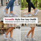👟☁️ Női kényelmes vastag talpú tornacipő állítható tépőzáras pánttal (EU 36-43) ✨