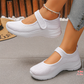 👟☁️ Női kényelmes vastag talpú tornacipő állítható tépőzáras pánttal (EU 36-43) ✨