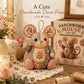 📖🧵 Varrja meg saját bájos egérkéjét – DIY patchwork egér varrókészlet (teljes anyagok, lépésről lépésre útmutató) – Utánvétes 🐭