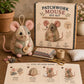 📖🧵 Varrja meg saját bájos egérkéjét – DIY patchwork egér varrókészlet (teljes anyagok, lépésről lépésre útmutató) – Utánvétes 🐭
