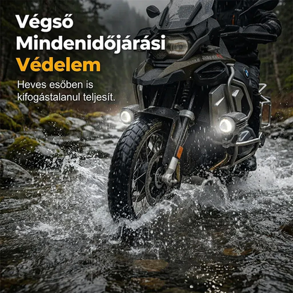 🔥🔦 Univerzális kétfényű LED-motorkerékpár-fényszóró – Vaksötétben is tiszta látótáv, azonnali láthatóság és a biztonságos éjszakai motorozás záloga 🏍️💡